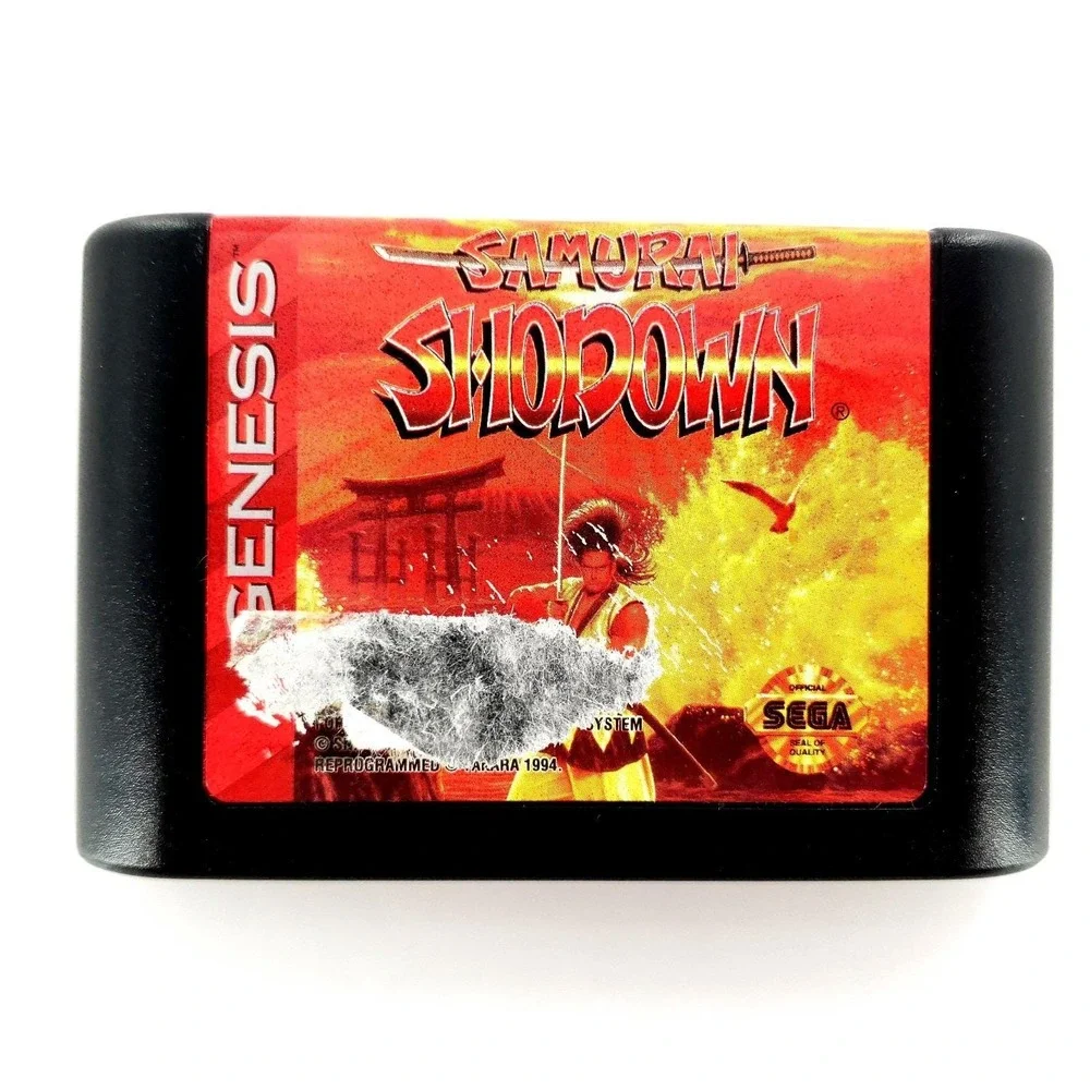 Samurai Shodown (Sega Genesis, 1994) Authentic Complete Tested & Works